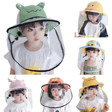 Load image into Gallery viewer, Adjustable Full Face Covering Cap Outdoor Summer Travel Unisex Breathable Anti-UV Sun-proof Visor Shield Visor (Hat Not Included
