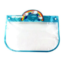 Load image into Gallery viewer, Sun Hat Anti Splash Transparent Full Face Shield Mask Clear Face Shields Mask for Kids Safety Face Mouth Cover Respirator Cap
