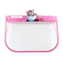 Load image into Gallery viewer, Sun Hat Anti Splash Transparent Full Face Shield Mask Clear Face Shields Mask for Kids Safety Face Mouth Cover Respirator Cap
